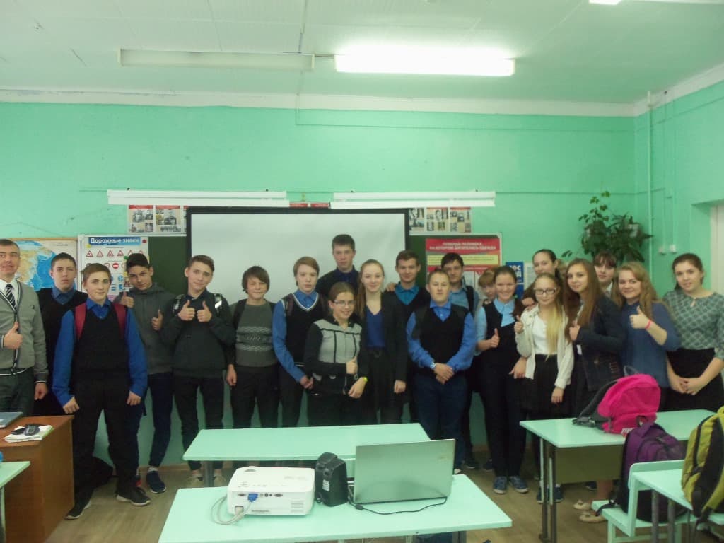 Общее дело в школе №1 города Великий Устюг Вологодской области