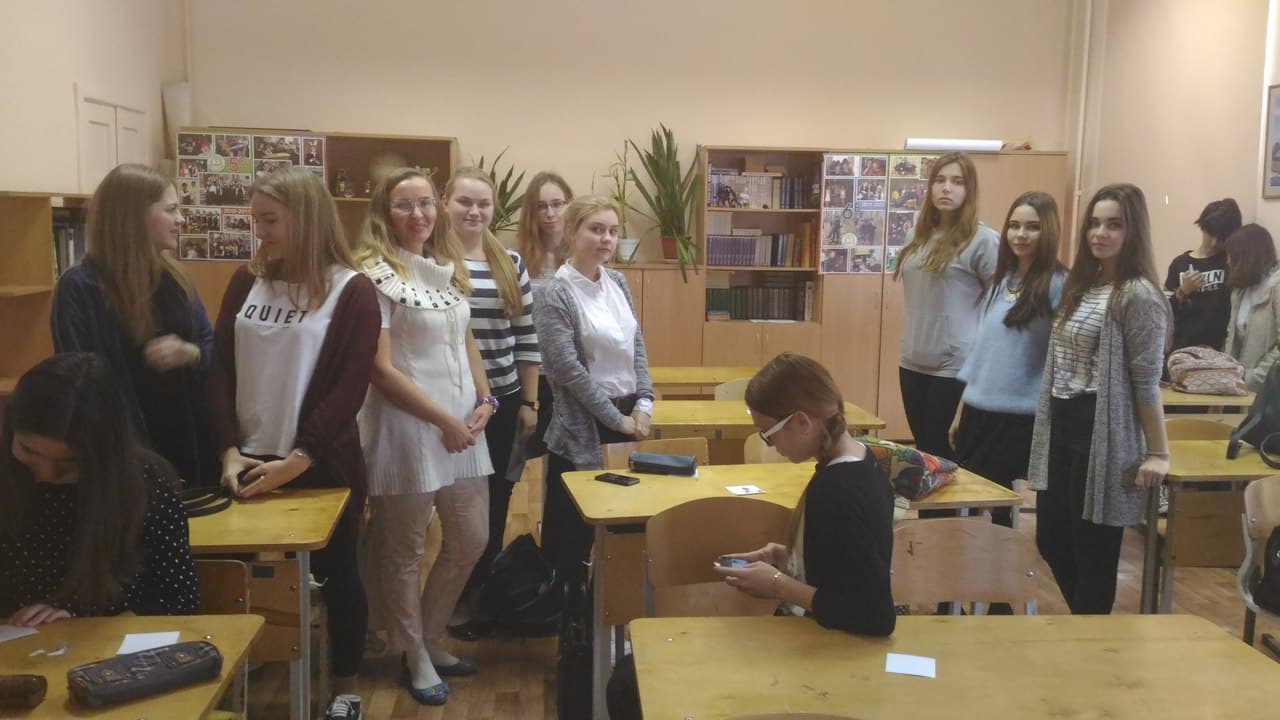 Лекторы СРОО «Общее дело» занятие по нравственности в Гимназии №202 «Менталитет» Екатеринбурга