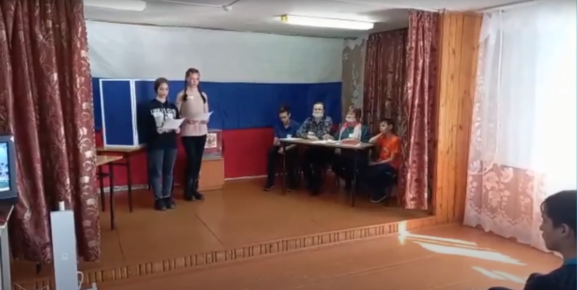 Профилактическое занятие в Кокуйском общепрофессиональном училище от «Радуги здоровья»
