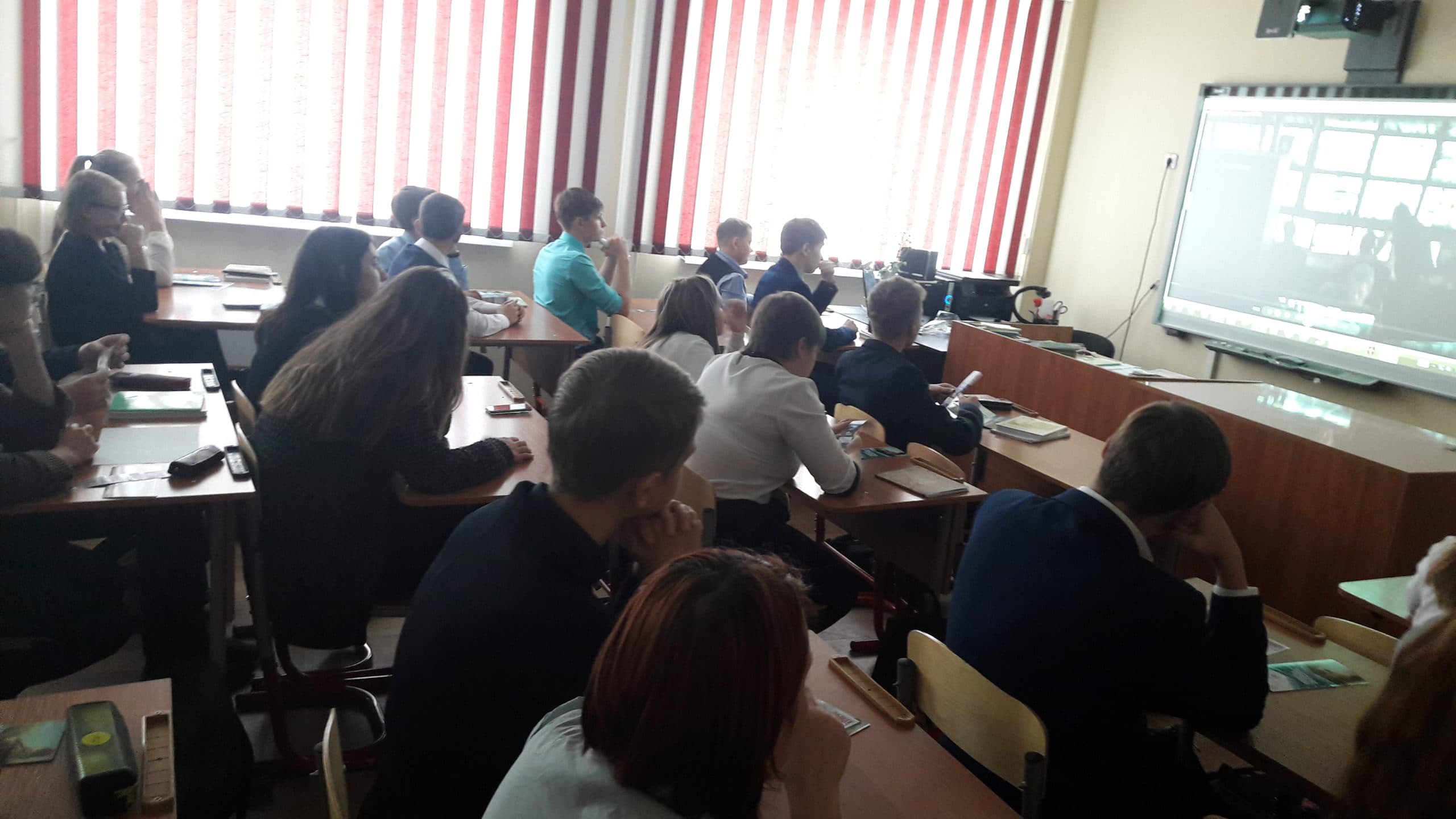 Общее дело в гимназии города Нягань, ХМАО-Югра