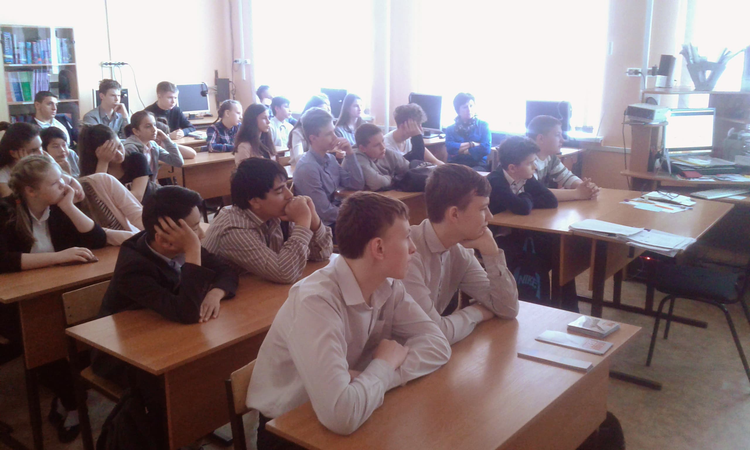 Школьники из Гимназии № 11 города Волгограда стали участниками уроков здорового образа жизни