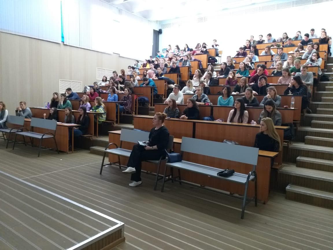 Лекция в Казанском государственном архитектурно-строительном университете