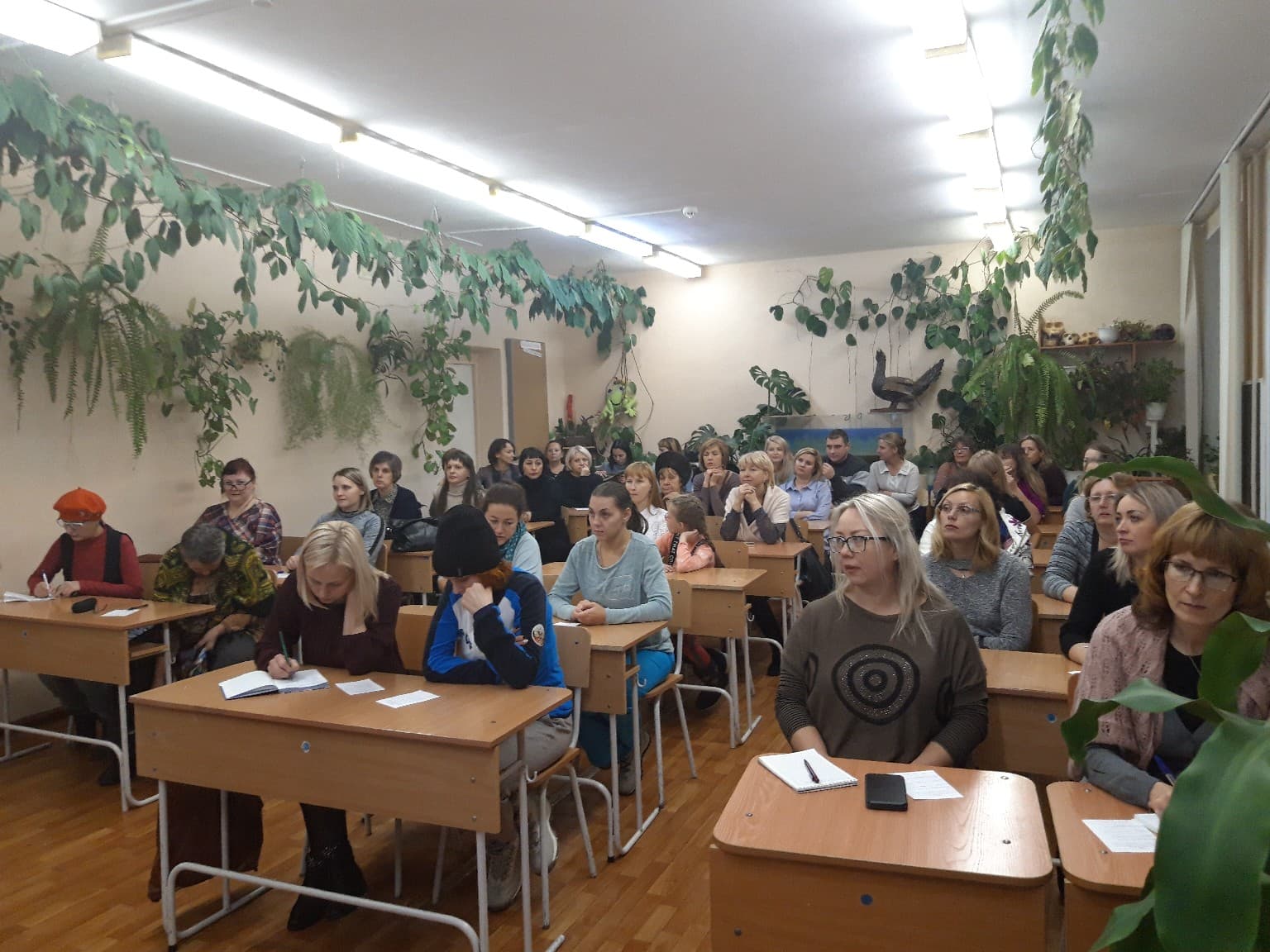 Общее дело на родительской конференции в гимназии №10 города Дивногорска