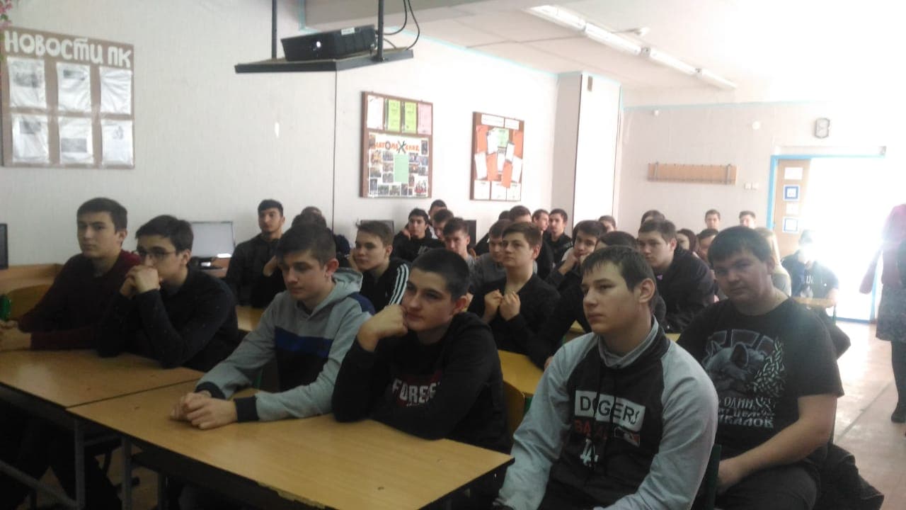Общее дело со студентами Ростовского индустриально-полиграфического техникума