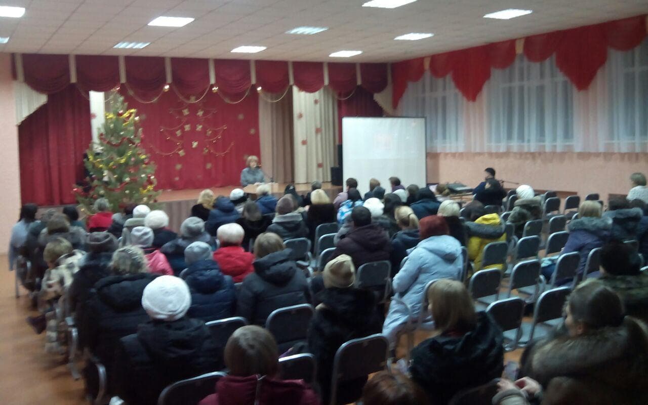 «Общее дело» на родительском собрании в школе № 41 города Омска