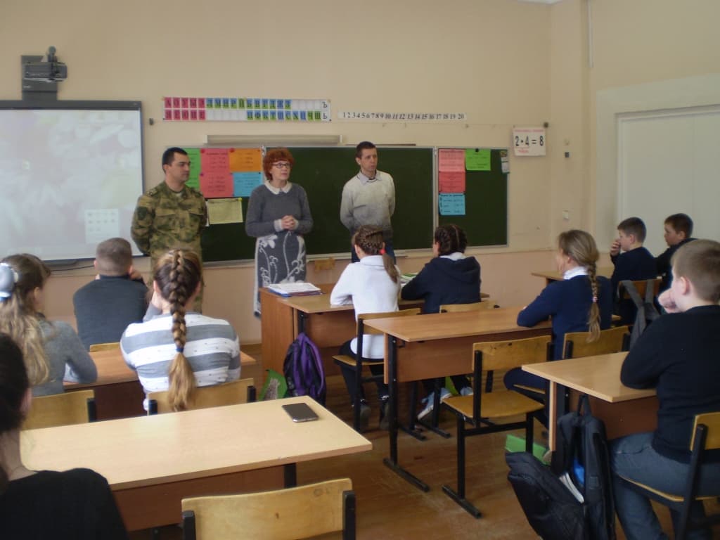 Общее дело совместно с Росгвардией и православными трезвенниками посетили школы Савинского района Ивановской области